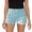 Blue, variant on HAIJIE Plus Size Swim Shorts Relaxed Fit High Waist Casual 2026 Hiking Cargo Swim Shorts Outdoor for Women Upf 50 Swimsuit Bottoms with Liner