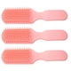 thumbnail image 5 of Cepillo de 9 filas, 3 piezas Cepillo de pelo para desenredar Masaje de cuero cabelludo portátil profesional Herramienta de peinado de cepillo de 9 filas para mujeres Rosa, 5 of 5