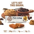 thumbnail image 3 of Pack of 12, No Cow Chocolate Chip Cookie Dough Protein Bars, 2.12 oz, 3 of 6