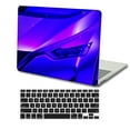 thumbnail image 3 of KSK KAISHEK Hard Case Cover for 2020 2019 Released MacBook Pro 16 inchs with XDR Display & Touch ID Type C + Black Keyboard Cover Model: A2141 Purple series 0147, 3 of 5