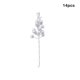 thumbnail image 3 of Advancent 14 piezas de decoración de flores de árbol de Navidad, adorno de boda DIY, accesorios de diseño multiusos, accesorio de compromiso Kits de decoración para fiestas Plata, 3 of 6