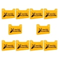 thumbnail image 1 of Nestingho 10Ud De Alerta Para Eléctrica Con Mensaje Escalar En Amarillo, 1 of 8