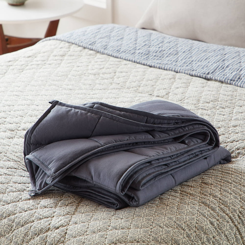 Rest Haven Weighted Blanket, 12 lb (48" x 72", Full Size), 100% Durable