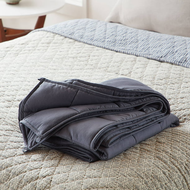 Rest Haven Weighted Blanket, 5 lb (36" x 48", Twin Size), 100% Durable