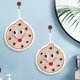 thumbnail image 5 of Lunxisen 2 Pcs Kitchen Dish Towel Cute Food Theme Kitchen Dishcloth Check Absorbent Drying Cleaning Dishcloth Bar Hilarious Hand Towel Gift for Baking, 5 of 9