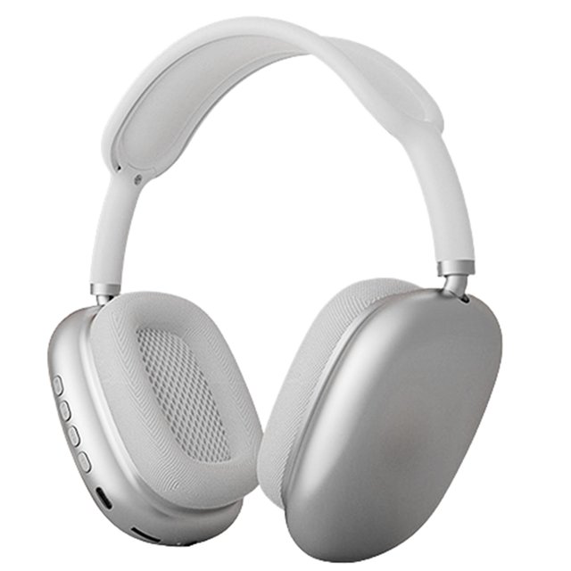 Auriculares Bluetooth 5.0, Auriculares inalámbricos supraaurales, para consola de juegos Ps4, computadora (blanco)