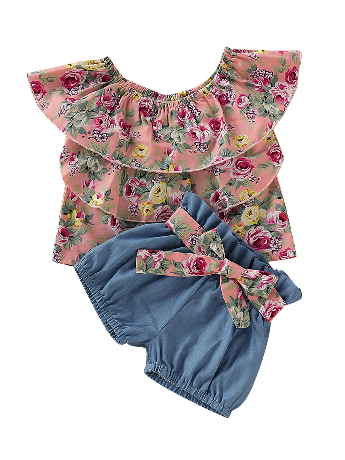 little girl shorts outfits