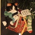thumbnail image 4 of 1992 Knittin’ Kitten – Merry Christmas Aunt Enesco Christmas Tree Ornament 832952, 4 of 4