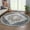 Blue, variant on United Weavers Edinson Estrella Transitional Medallion Accent Rug, Blue, 1'10" x 3'