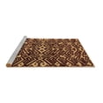 thumbnail image 2 of Ahgly Company Machine Washable Indoor Rectangle Abstract Brown Modern Area Rugs, 8' x 10', 2 of 4