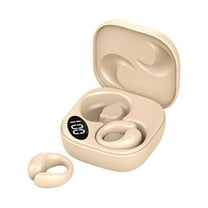 Earbuds Wireless Bluetooth Hwkond New Wireless Earclip Bluetooth Earphones Are Not In The Ear, With Soft Noise Reduction For Sports And Running 25% Off