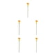 thumbnail image 1 of Injueey 20 piezas ABS, alcatraces hipoalergénicos no tóxicos y seguros para gatos y perros, ramo Artificial naranja Type2 NO2, 1 of 6