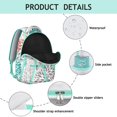thumbnail image 4 of "Boho Print Campus Backpack - 17” Laptop-Friendly Daypack, Large Capacity Tribal Design for College, Work & Weekend Adventures", 4 of 6