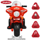 thumbnail image 3 of Moto Montable Eléctrica para Niños con Luces y Sonido Bateria Recargable de 6v - Rojo, 3 of 7