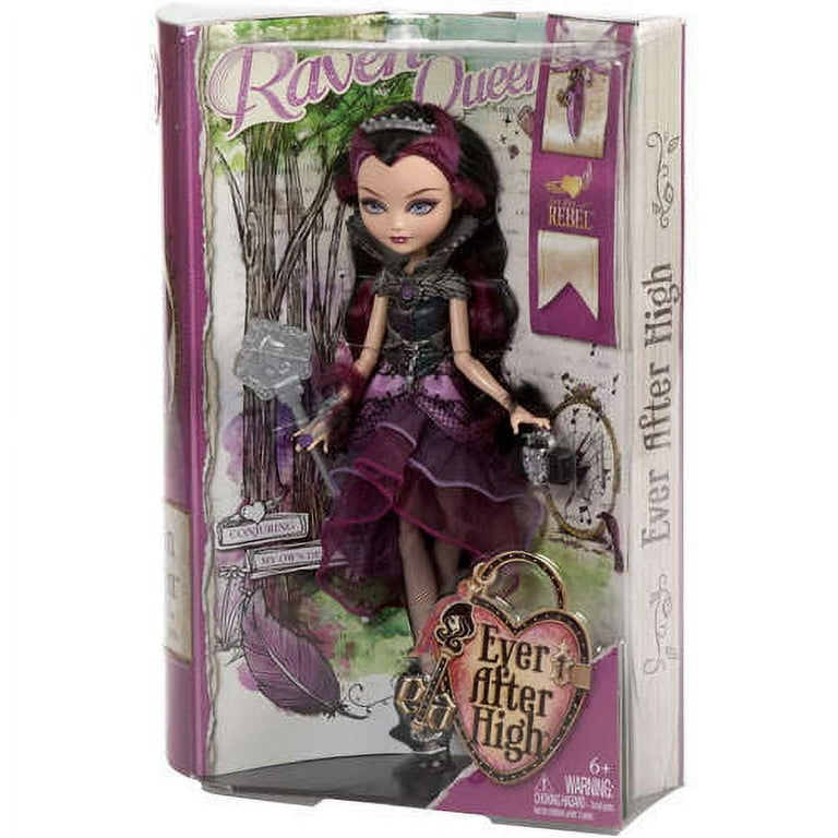 Raven Queen Doll  Raven queen doll, Ever after dolls, Ever after high