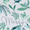 thumbnail image 3 of Elrene Home Fashions Seasons Greetings Holiday Fabric Tablecloth, Blue, 52" x 70" Rectangle, 3 of 3