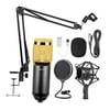 Recording Condenser Microphone Kit PC Strea Cardioid Mic for Podcasting