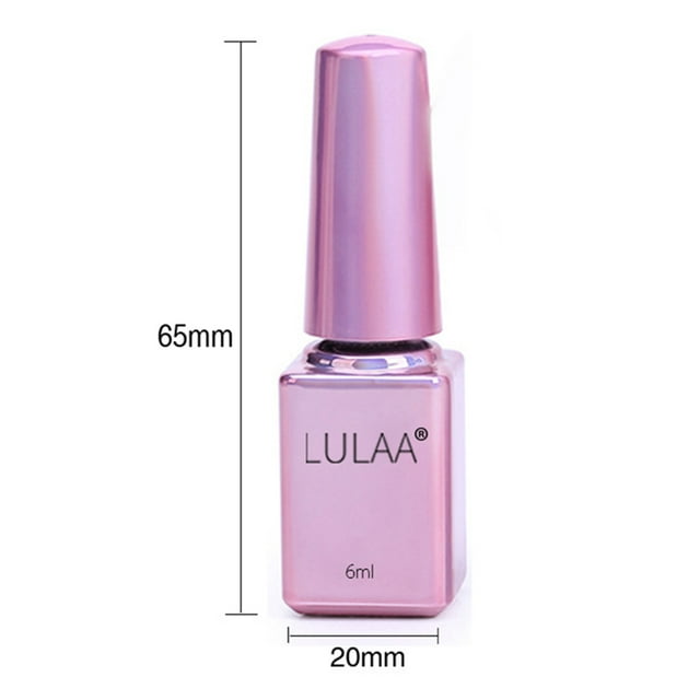 6ml Glitter UV Gel Polish Colored Gel Nails UV LED Lamp Nail Polish Long Lasting