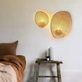 thumbnail image 4 of Creative Retro Wall Lamp Minimalist Rattan Lamp For Living Room Bedroom Beside Living Room Background Home Decor, 4 of 7