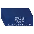 thumbnail image 1 of Uxcell 30-Pack Blue Diesel DEF Exhaust Fluid Sticker, 6x2" DEF Label for Diesel Engines [Blue and White], 1 of 2