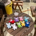 thumbnail image 3 of Cross-border spot Korean peripheral Twice Park Ji Hyo Hirai Momo Sun Chaeyoung Momo lovely plush doll bag sana purple 10cm, 3 of 4