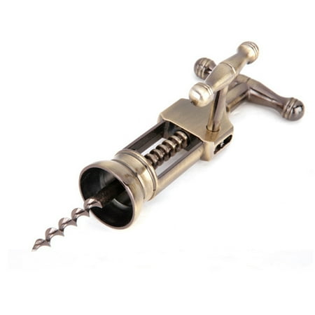NICERIO Zinc Alloy Red Wine Bottle Opener Easy to Use Smooth Corkscrew for Home Kitchen and Restaurant
