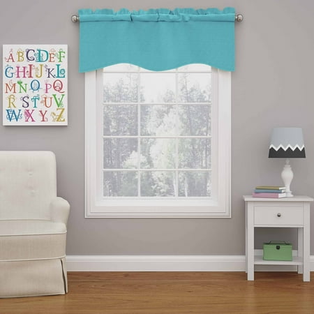 Eclipse Kids Kendall Room Darkening Wave Curtain Valance