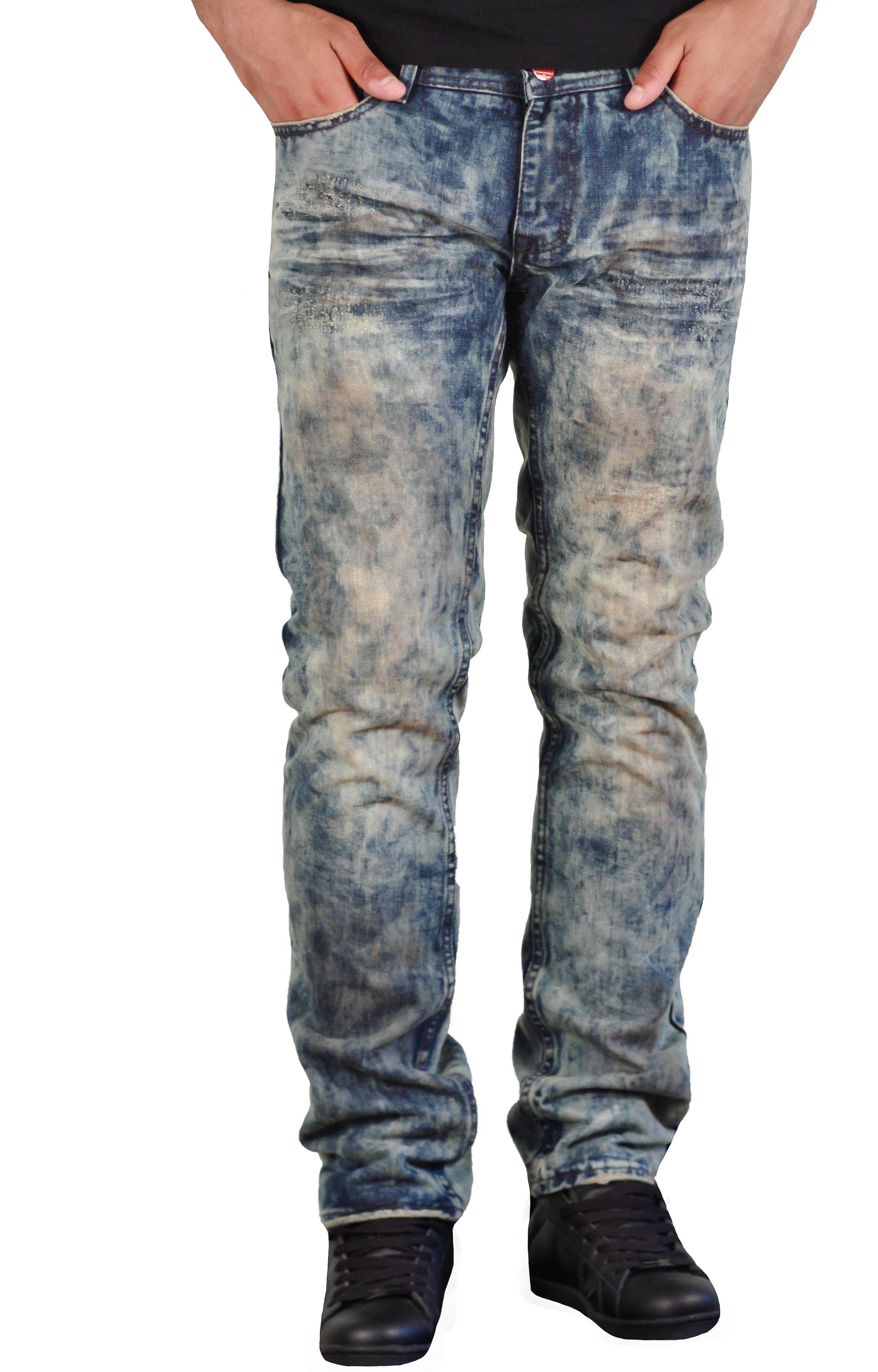 Jordan Craig - Men's Slim Fit Wrinkle Wash Raphael Jeans from Jordan Craig - Walmart.com