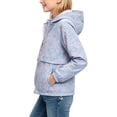 thumbnail image 5 of Edvintorg Raincoat for Girls Floral Printed Waterproof Lightweight Long Slseve Zip up Hooded Rain Jacket with Pocket Girls Clothing Size 2-12, 5 of 5