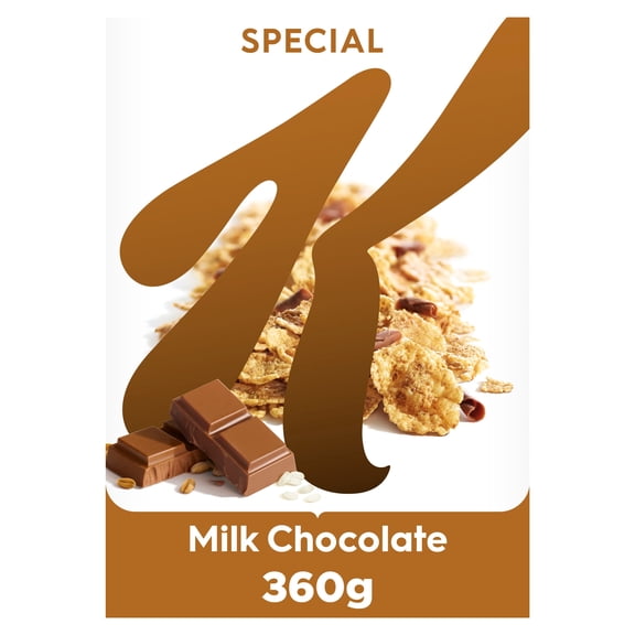 Kellogg's Special K Milk Chocolate Breakfast Cereal 360g, Imported from Britain