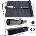 thumbnail image 4 of PU Travel Backgammon Games, Foldable Chess Board Games, Roll Up Travel Game, Portable Lightweight Backgammon Game Set, 4 of 5
