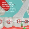 thumbnail image 3 of Floss Picks GRIN Braces, 60 cepillos dentales reciclados, 3 of 7