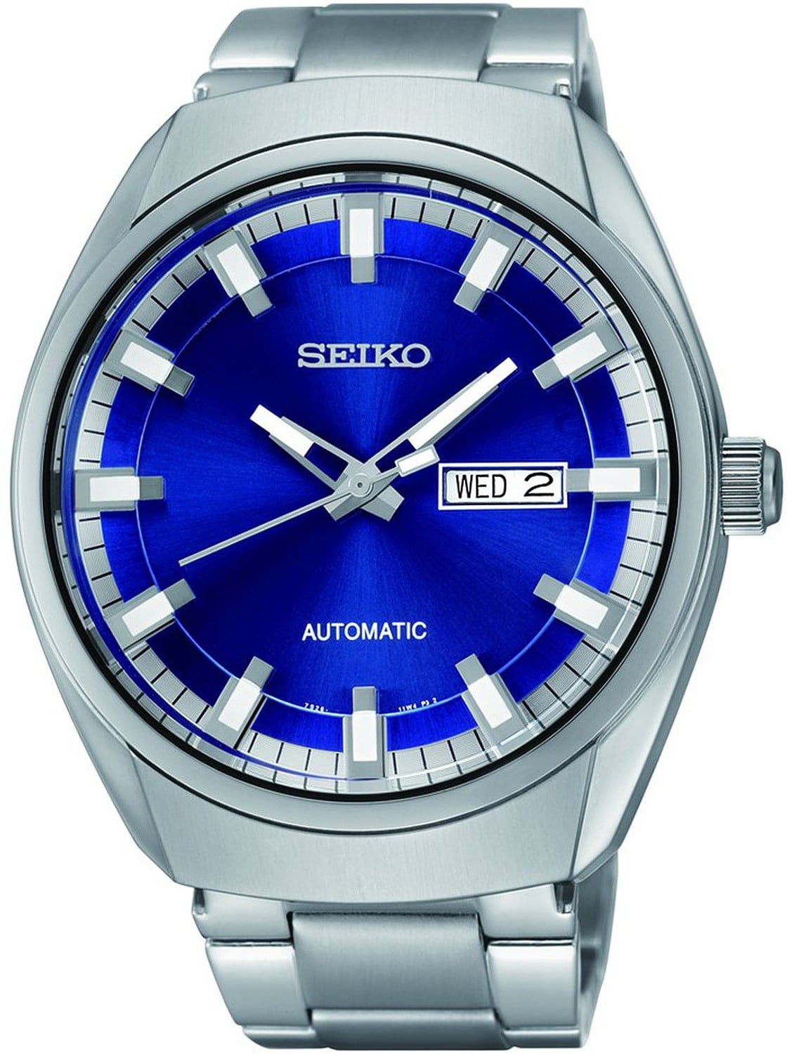 Seiko Seiko Men's Recraft Automatic Blue Dial Stainless Steel Watch