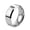 #3 Silver / 8MM, variant on Rainbow Colorful Titanium Steel Ring Wedding Band Ring 6mm Women Men Jewelry-11-1# Rainbow