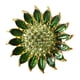 thumbnail image 5 of Broche de pasador de de imitación de cristal esmaltado floral Pasadores de clip de hebilla para mujer Zulema Pin de broche de girasol, 5 of 7