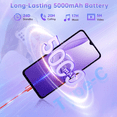 thumbnail image 6 of OUKITEL C2 Unlocked Cell Phone 2025-6.52" Display Smartphone, 16GB+128GB/1TB, 5150mAh Battery Phone, 13MP Camera, 4G Dual Sim Mobile Phones, 3.5mm Jack/Face Unlock/GPS/BT5.0/95 dB Speaker, Black, 6 of 19