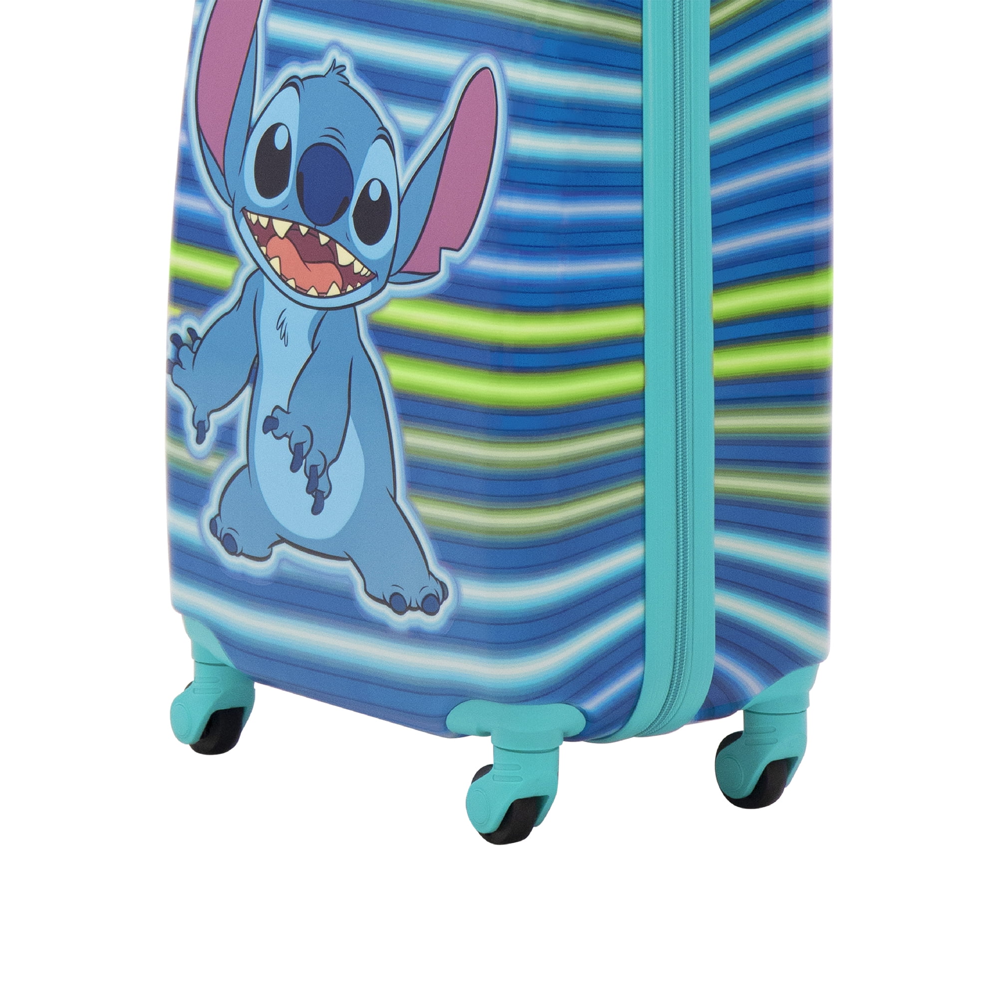 Disney Happy Stitch Trolley ABS 55 cm 4 Ruote JOUMMA BAGS - 4041141