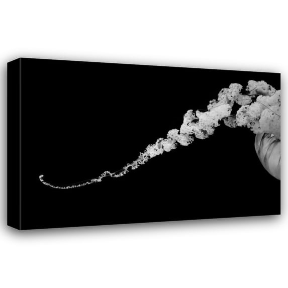 Erin Berzel 18x13 Gallery Wrapped Canvas Wall Art Titled - Jellyfish Glow X