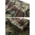 thumbnail image 4 of Women's Casual Cargo Shorts Multi-Pockets Twill Bermuda Summer Shorts(No Belts),Camo 10, 4 of 6