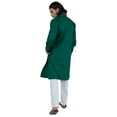 thumbnail image 4 of AtasiÂ&nbsp;Men's Henley Welt PocketÂ&nbsp;LongÂ&nbsp;KurtaÂ&nbsp;Solid Indian Ethnic Wear Clothing ForÂ&nbsp;Men's, 4 of 7