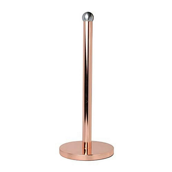 StorageMate Heavy Weighted Sturdy Paper Towel Holder Stand Dispenser with Heavy Base - Simply Tear Standing Paper Towel Holder - Paper Towel Holder Countertop - Paper Towel Holder Stand