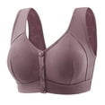 thumbnail image 1 of FhsagQ Soutien-Gorge Soutiens-Gorge pour Femmes Jeu de Rôle Sans Entrejambe Confortable et Transparent pour Femmes Bretelle Sans Armature Dos Nu Sans Mousse avec Bretelles Convertibles Violet 38, 1 of 9