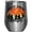Silver, variant on Retro Forever Chasing Sunset feat. a Setting Sun & Mountains, Stainless Steel 12oz Wine Tumbler
