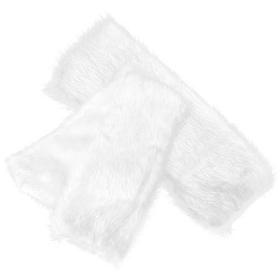 SWETRACE 1 Pair Leg Warmers Fuzzy for Women Comfortable Long Cylindrical for Winter