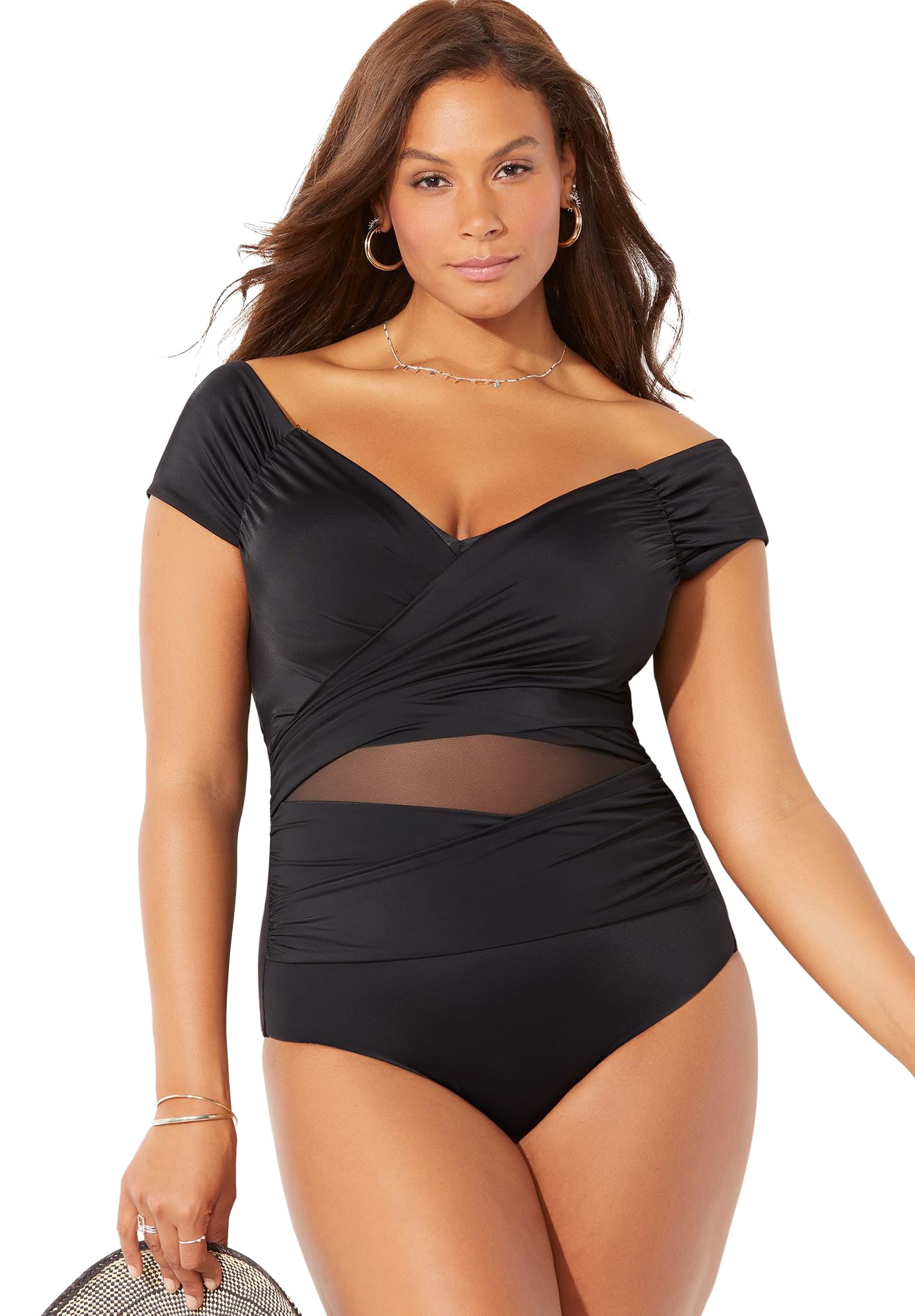 Cap Sleeve Swimsuit -  Canada