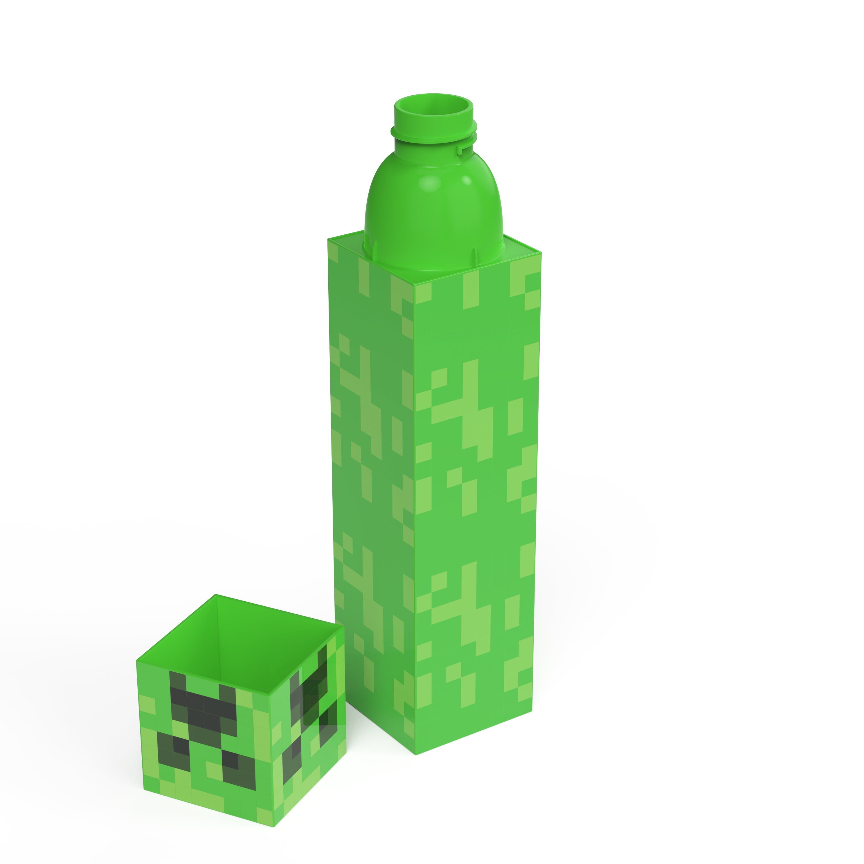 Zak Designs Minecraft Kids Water Bottle with Straw and Built in Carrying  Loop Set, Made of Plastic, …See more Zak Designs Minecraft Kids Water  Bottle
