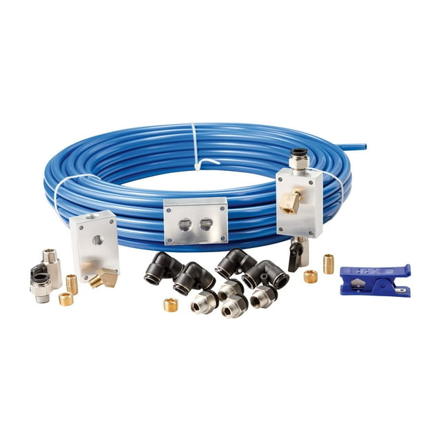 MaxLine 90500 100 Foot 1/2" O.D. Semi-Flexible Compressed Air Tubing Master Kit