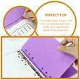 Tersarium 6 Sheets Binder Sheet Dividers Replacement Binder 6hole