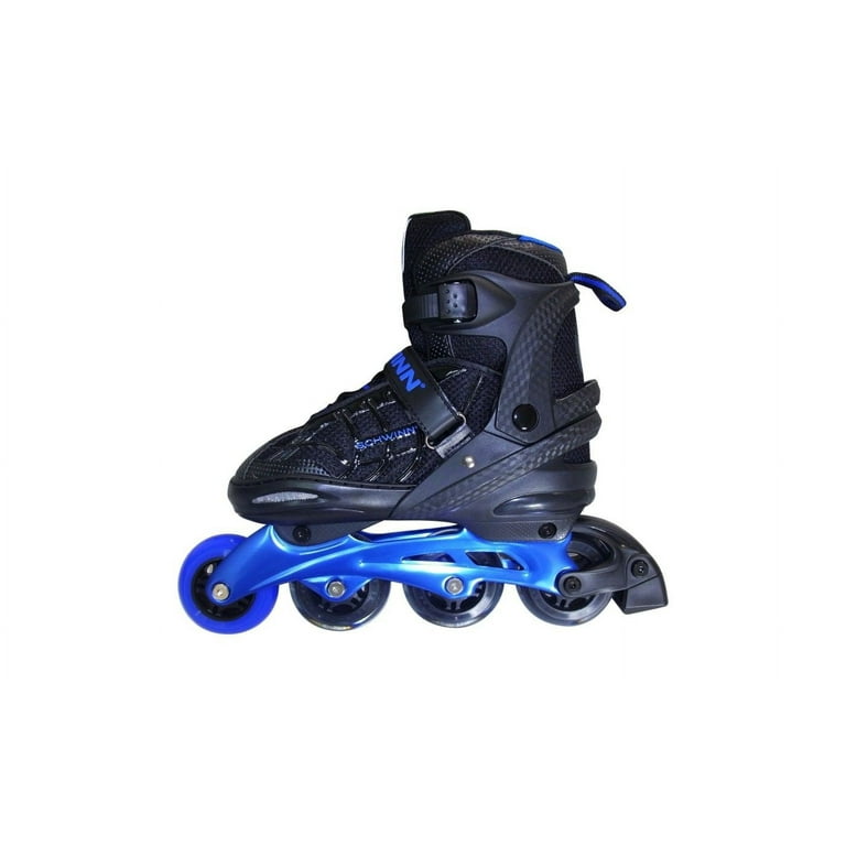 Schwinn Unisex Adult Adjustable Inline Skate - Black/Blue 6-7