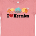 thumbnail image 4 of Inktastic I Heart Hermit Crabs Boys or Girls Baby T-Shirt, 4 of 5